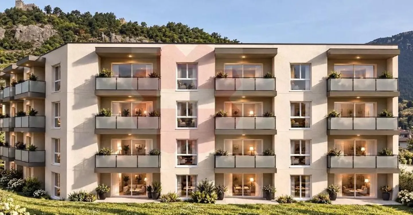 2.5 rooms in the center of Sierre - Photo 4 of 4