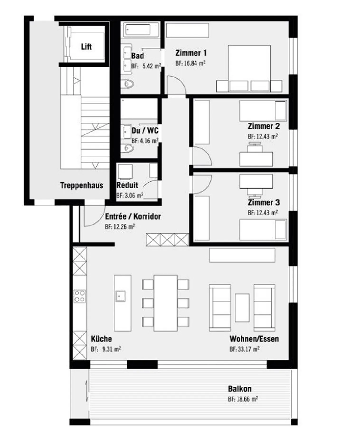 Quietly Located Family Apartment Directly at Mühlebach - Photo 11 of 11