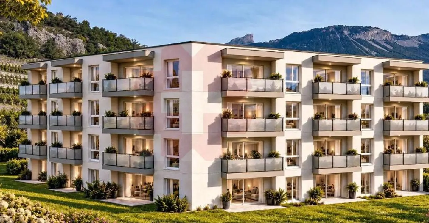Studio moderne à Sierre - Photo 1 sur 4