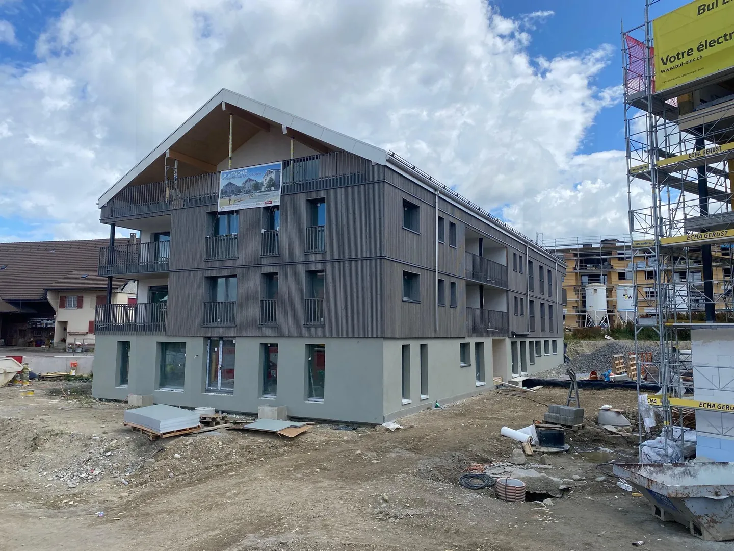 Luxuriöses Attique in Farvagny - Foto 3 von 3