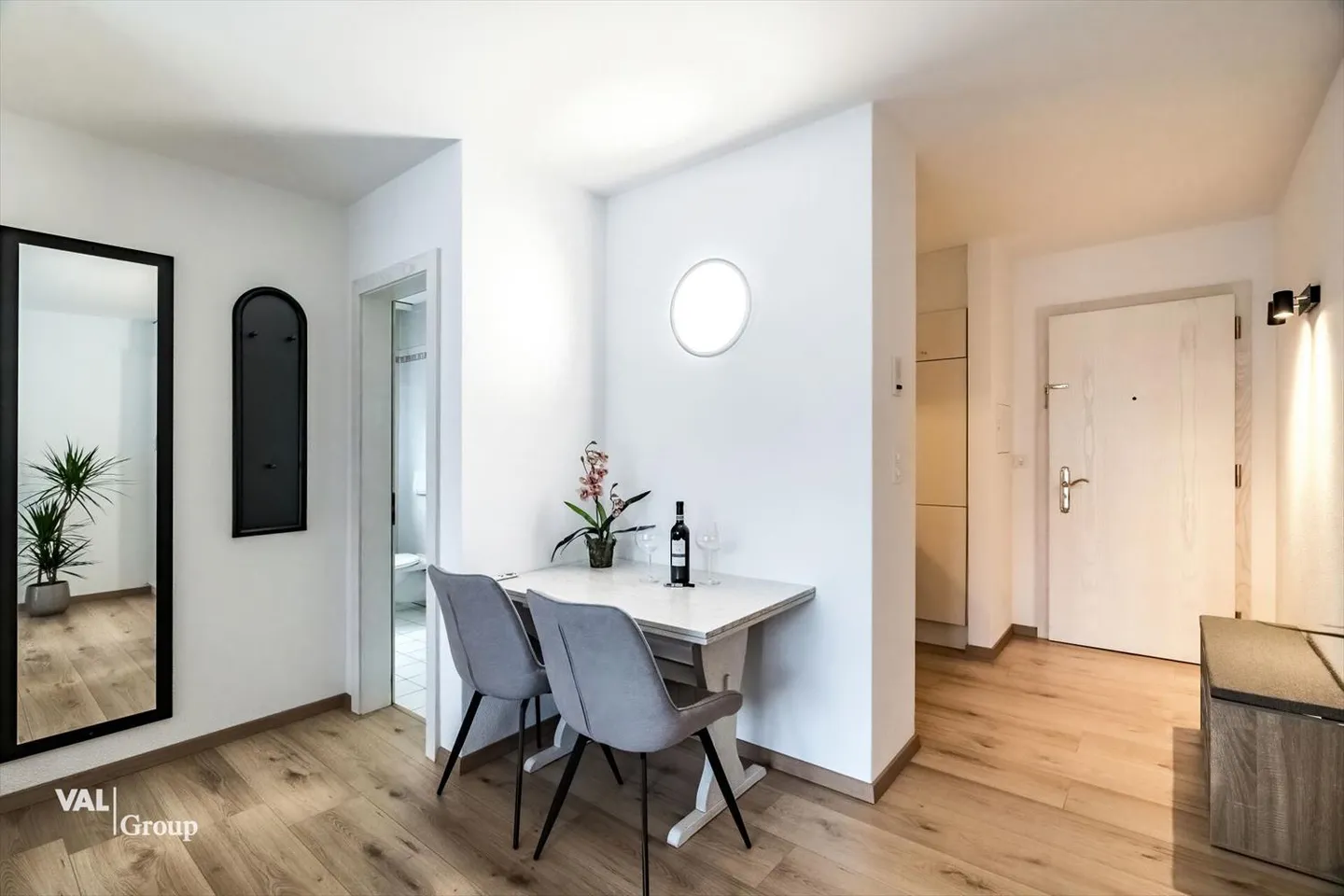 Helle, möblierte Wohnung an hervorragender, zentraler Lage im Herzen von Visp - Foto 6 von 12