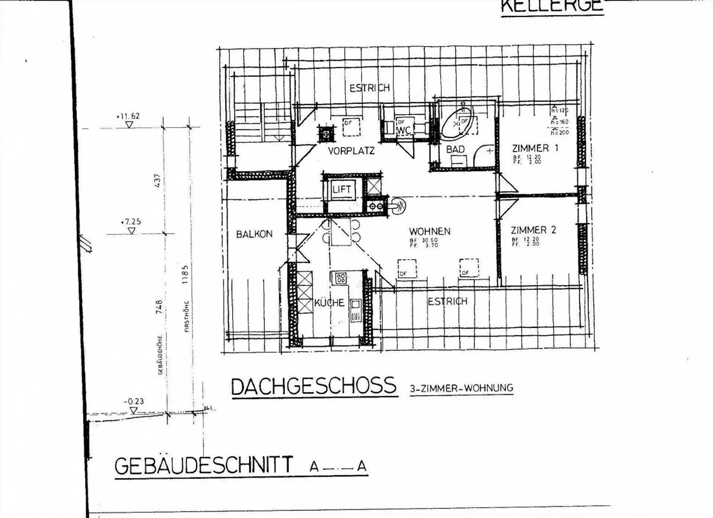 Appartement sous les combles 3 1/2 pièces - Photo 11 sur 11