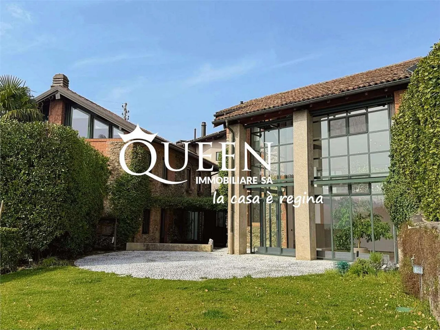 Muzzano: splendid villa with charm 6.5 rooms with lake view and large garden - Photo 1 of 13