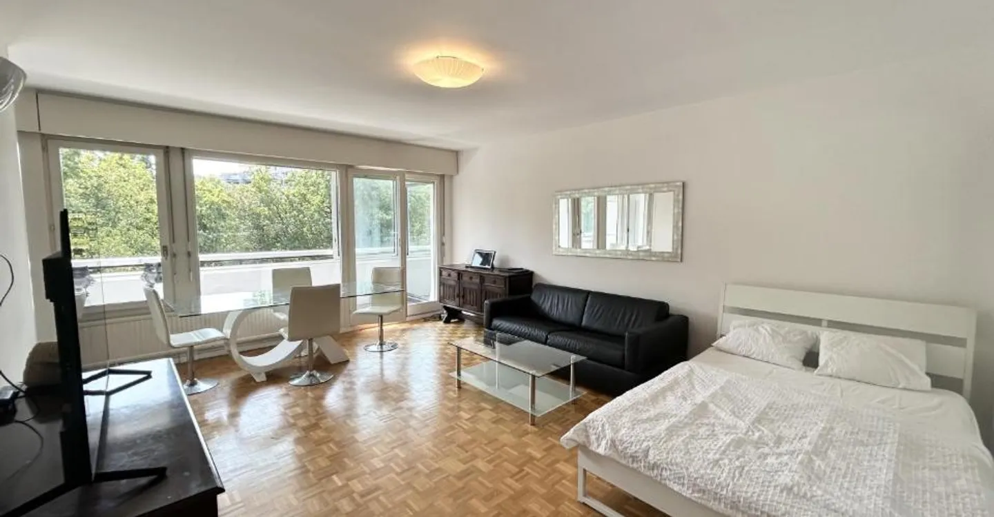 Grand studio lumineux avec loggia - Photo 2 sur 7