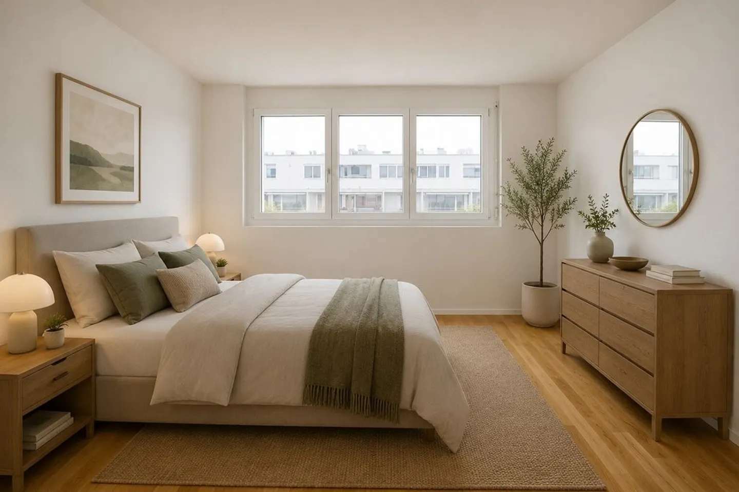 Gemütliche Wohnung mit grossem Balkon - Foto 3 von 8