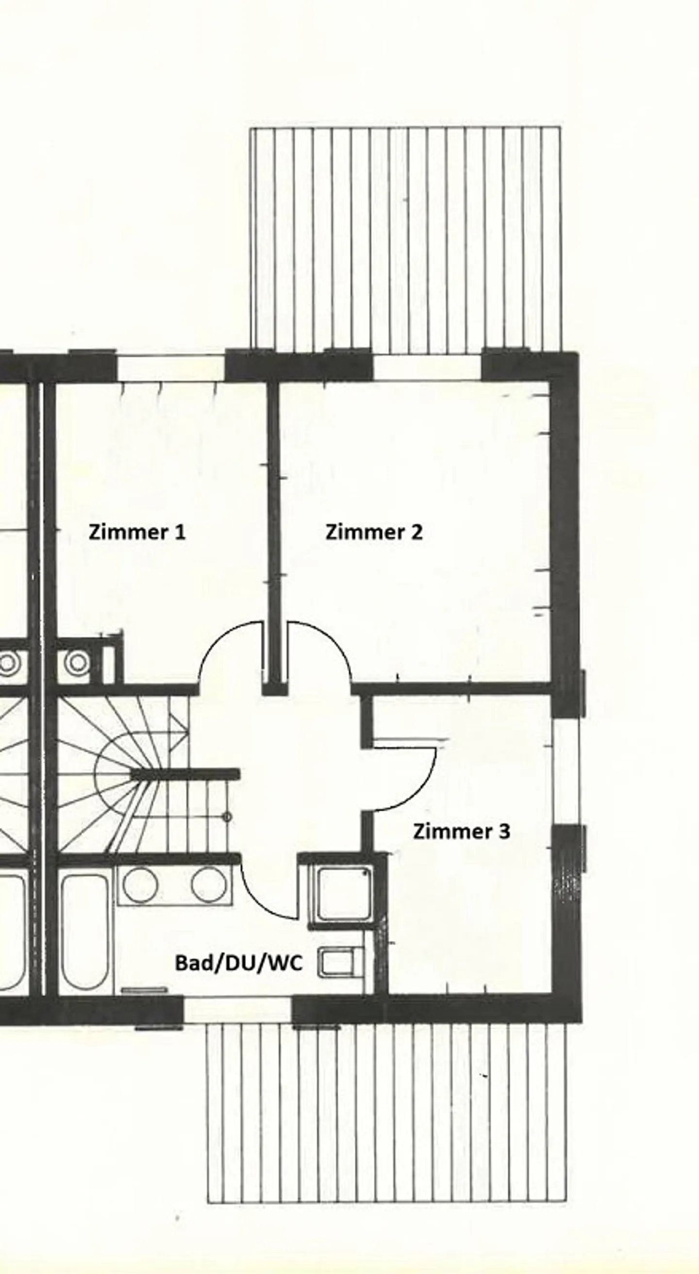 Renovated 5.5-room semi-detached house in a quiet location - Photo 16 of 17