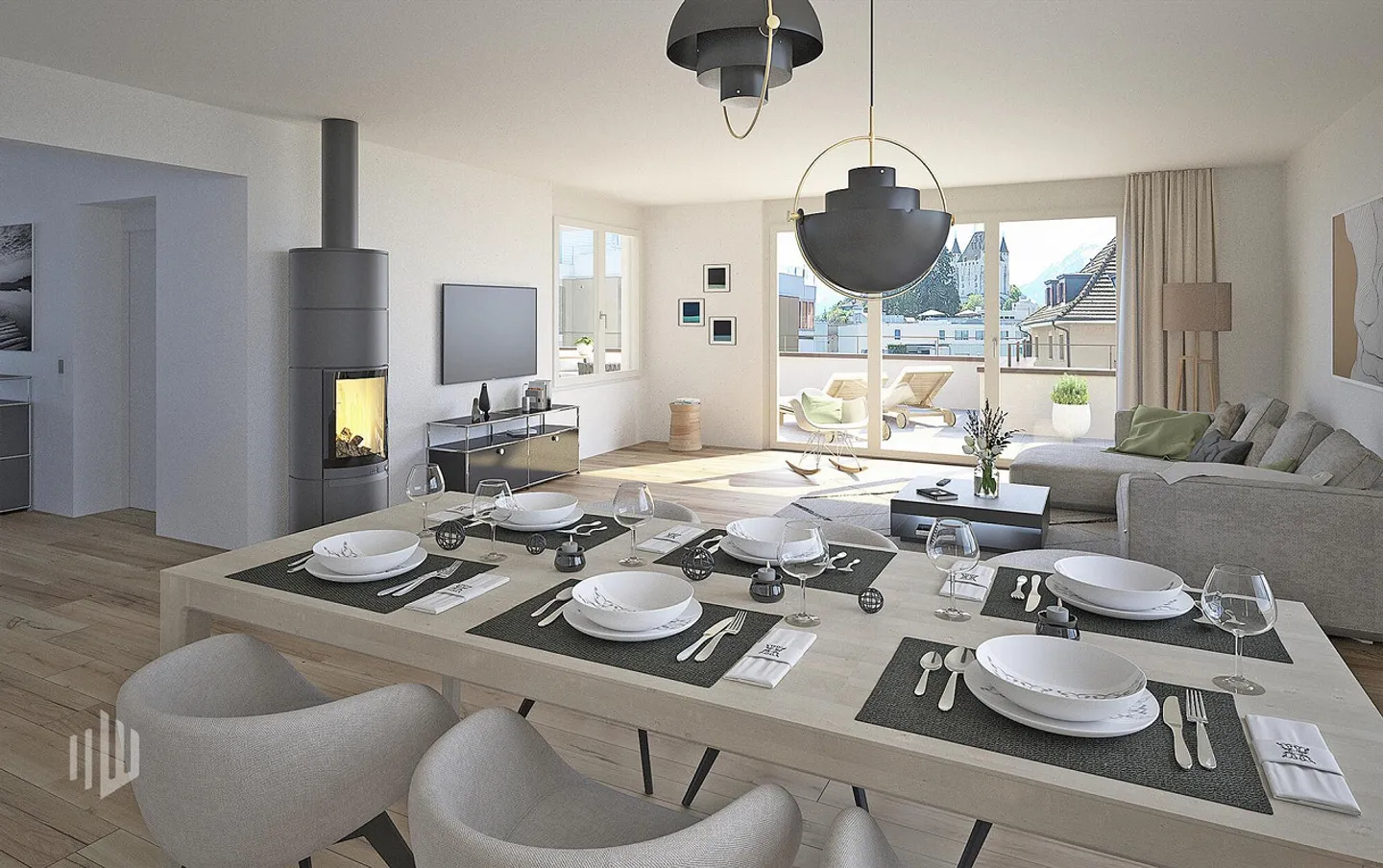 ImmoWyss - New 3.5-room apartment in a central location in Steffisburg - Photo 2 of 6