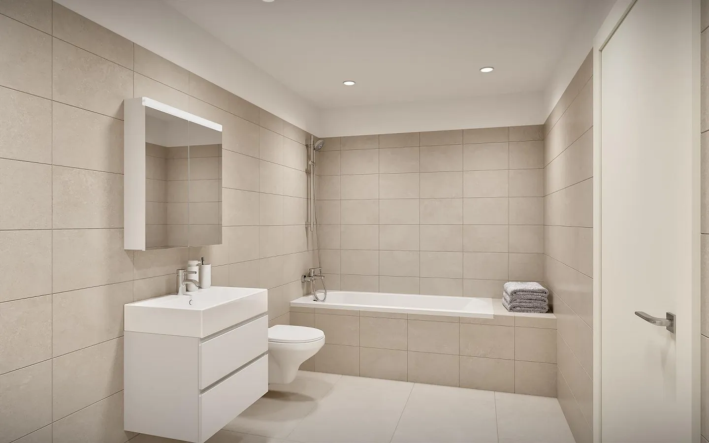 Appartement penthouse attrayant de 3,5 pièces dans le nouveau projet Bachgarten - Photo 10 sur 12