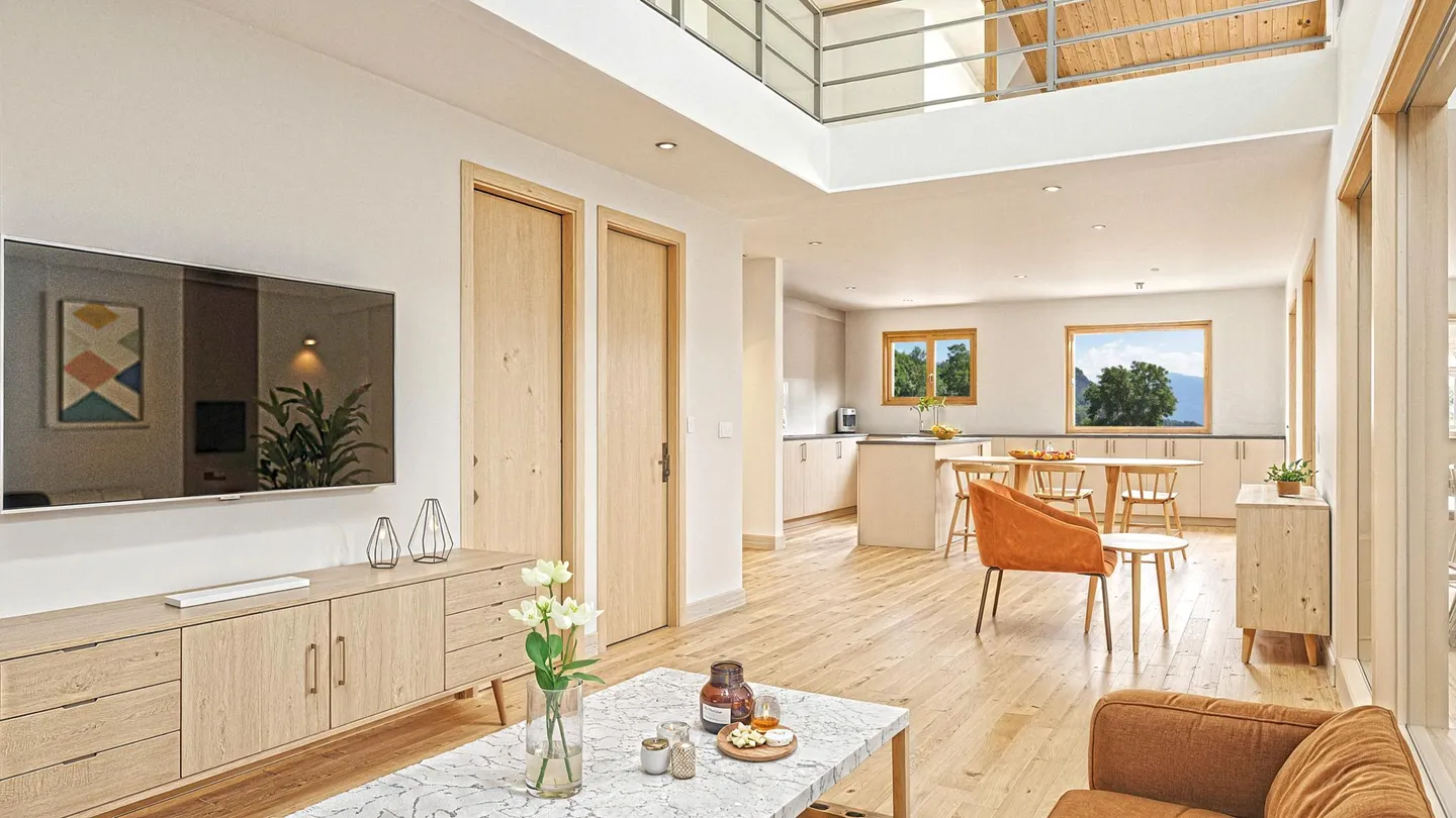 Schöne 5,5-Zimmer-Villa mit hoher Energieeffizienz in Icogne - Foto 1 di 8