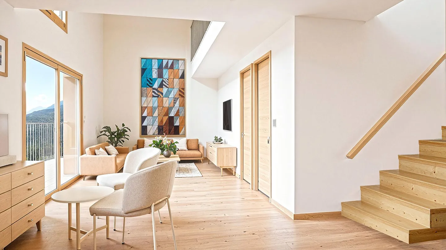 Schöne 5,5-Zimmer-Villa mit hoher Energieeffizienz in Icogne - Foto 6 di 8