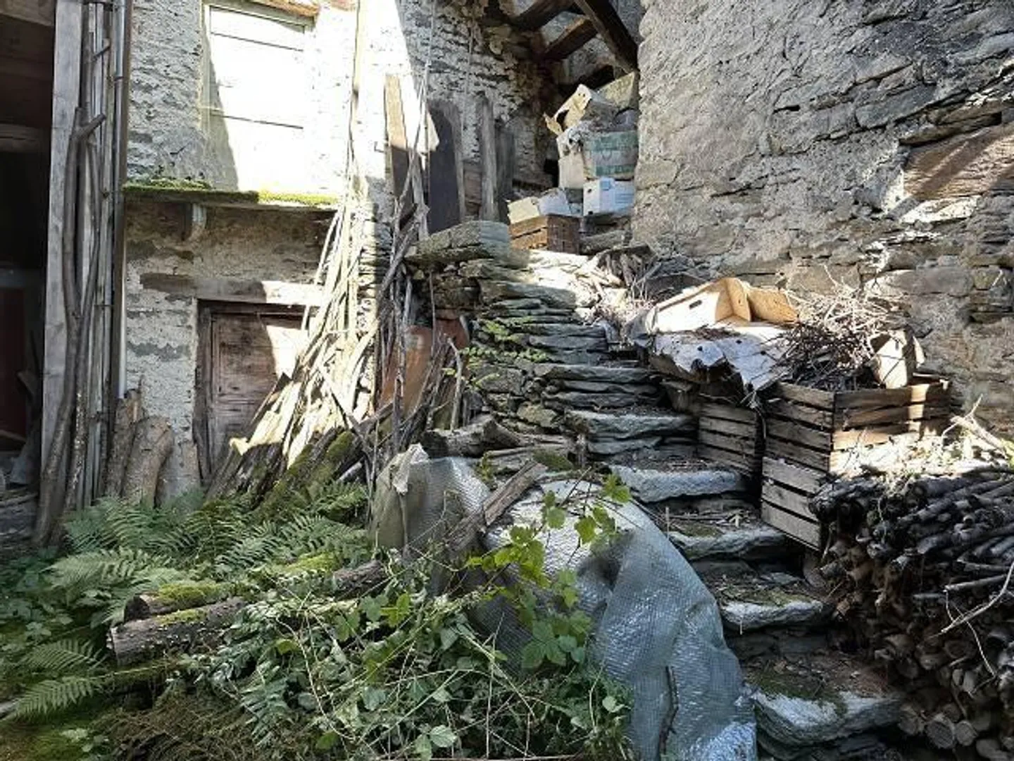 «grosses Anwesen mit viel Wiese und Wald an sehr sonniger, ruhiger Aussichtslage / grande proprietà con prato e bosco» - Foto 29 von 32