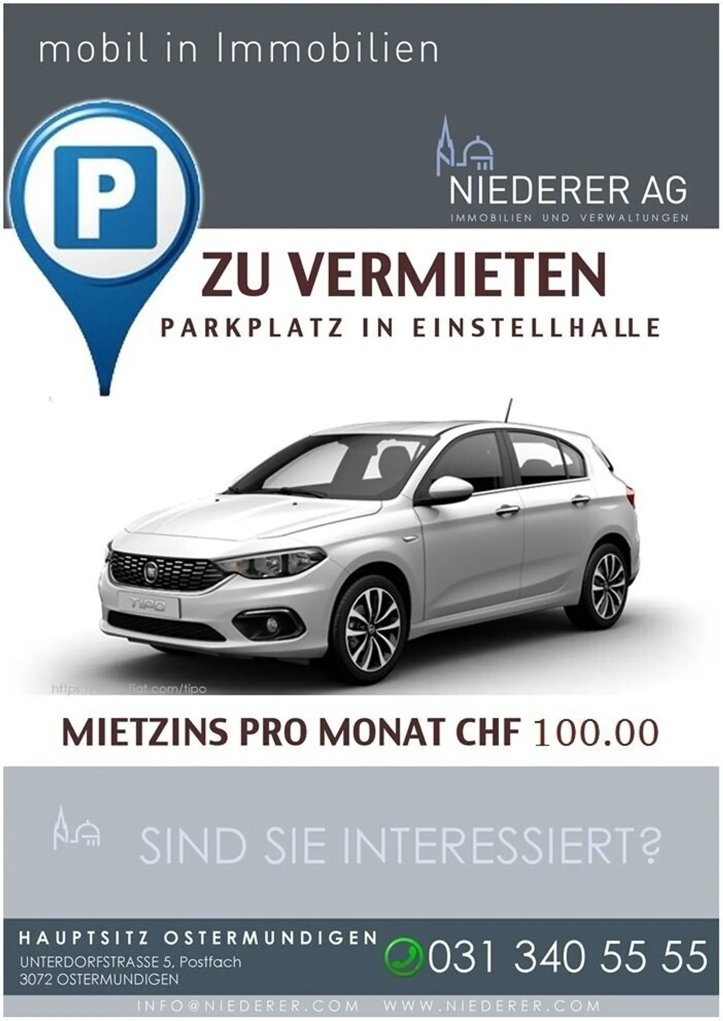 Parkplätze zu Vermieten - Foto 1 von 3