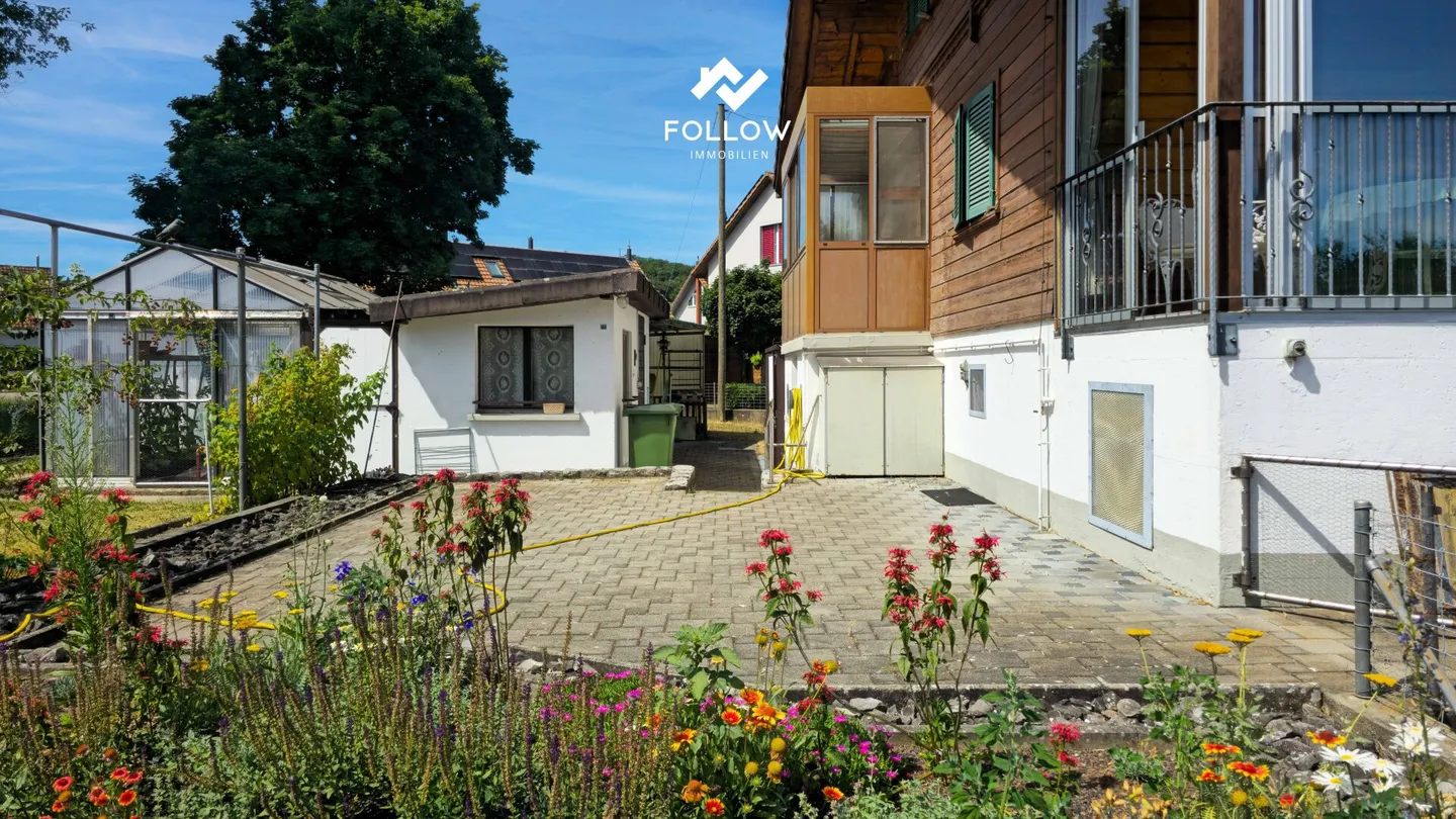 Objet de passion dans un emplacement premium absolu : Chalet avec grand terrain directement sur l'Aare - Photo 22 sur 24