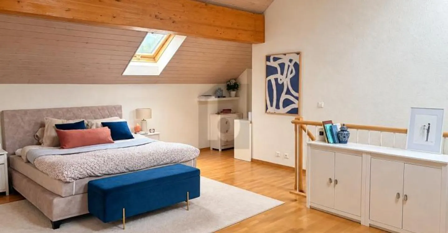 PENTHOUSE MIT PANORAMABLICK AUF DEN GENFERSEE - Foto 3 von 6