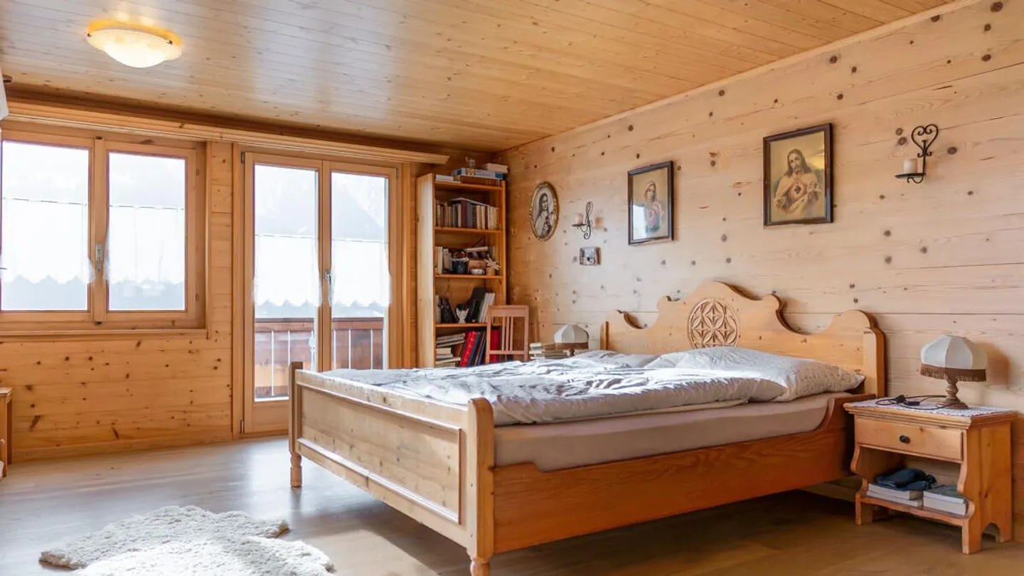 Grande chalet bifamiliare con vista fantastica a Ried-Mörel - Foto 17 di 35