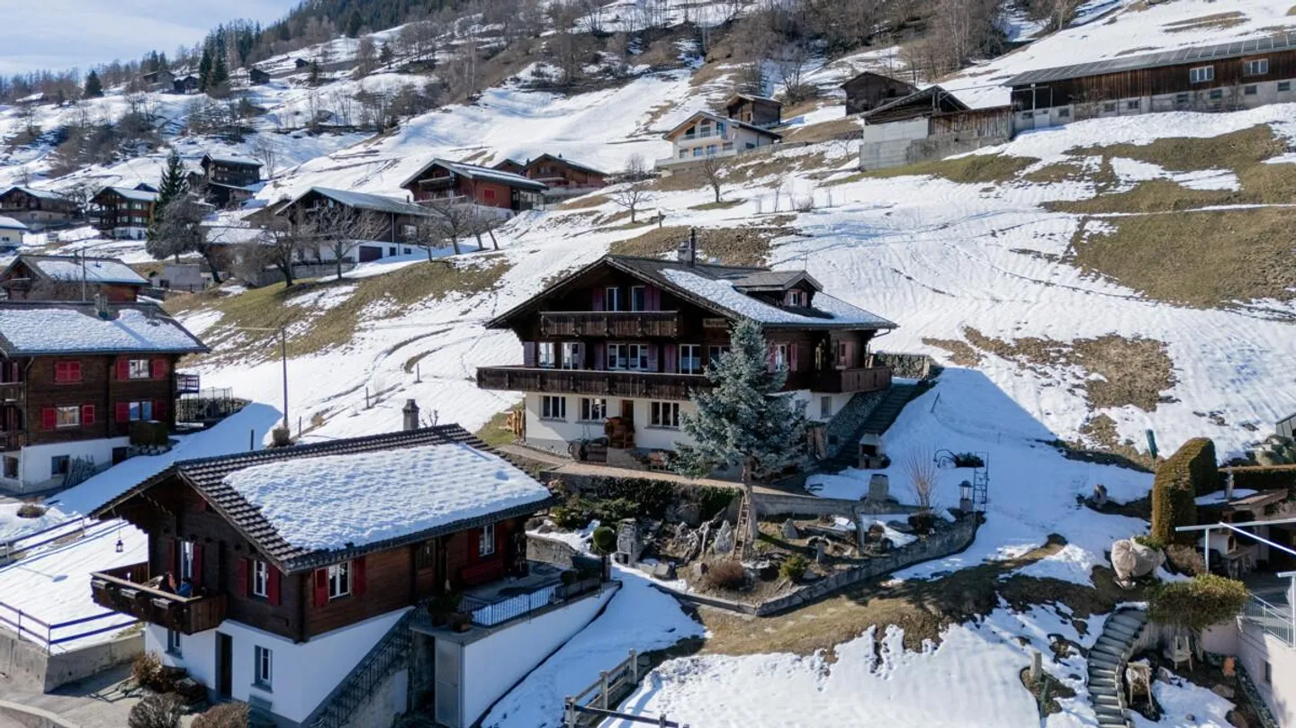 Grande chalet bifamiliare con vista fantastica a Ried-Mörel - Foto 29 di 35