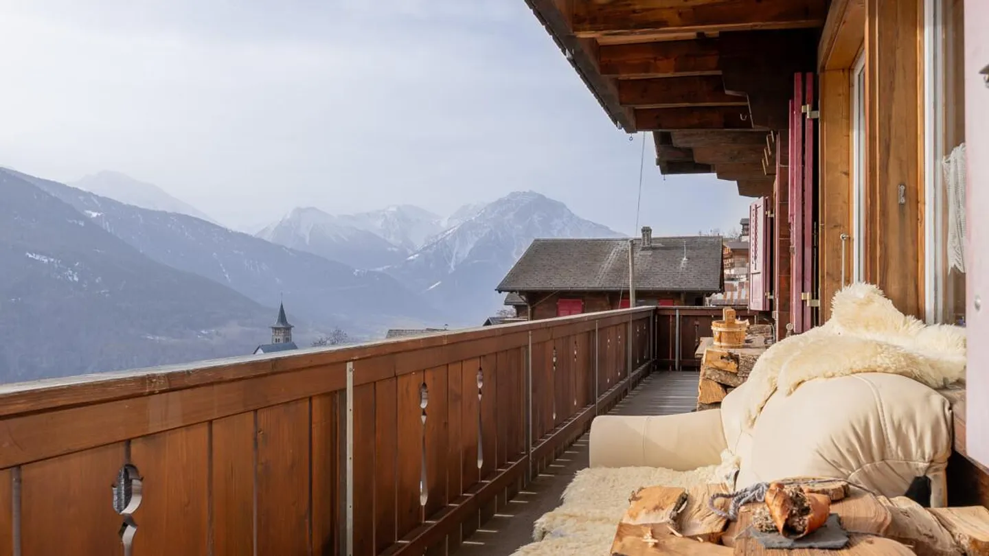 Grande chalet bifamiliare con vista fantastica a Ried-Mörel - Foto 23 di 35