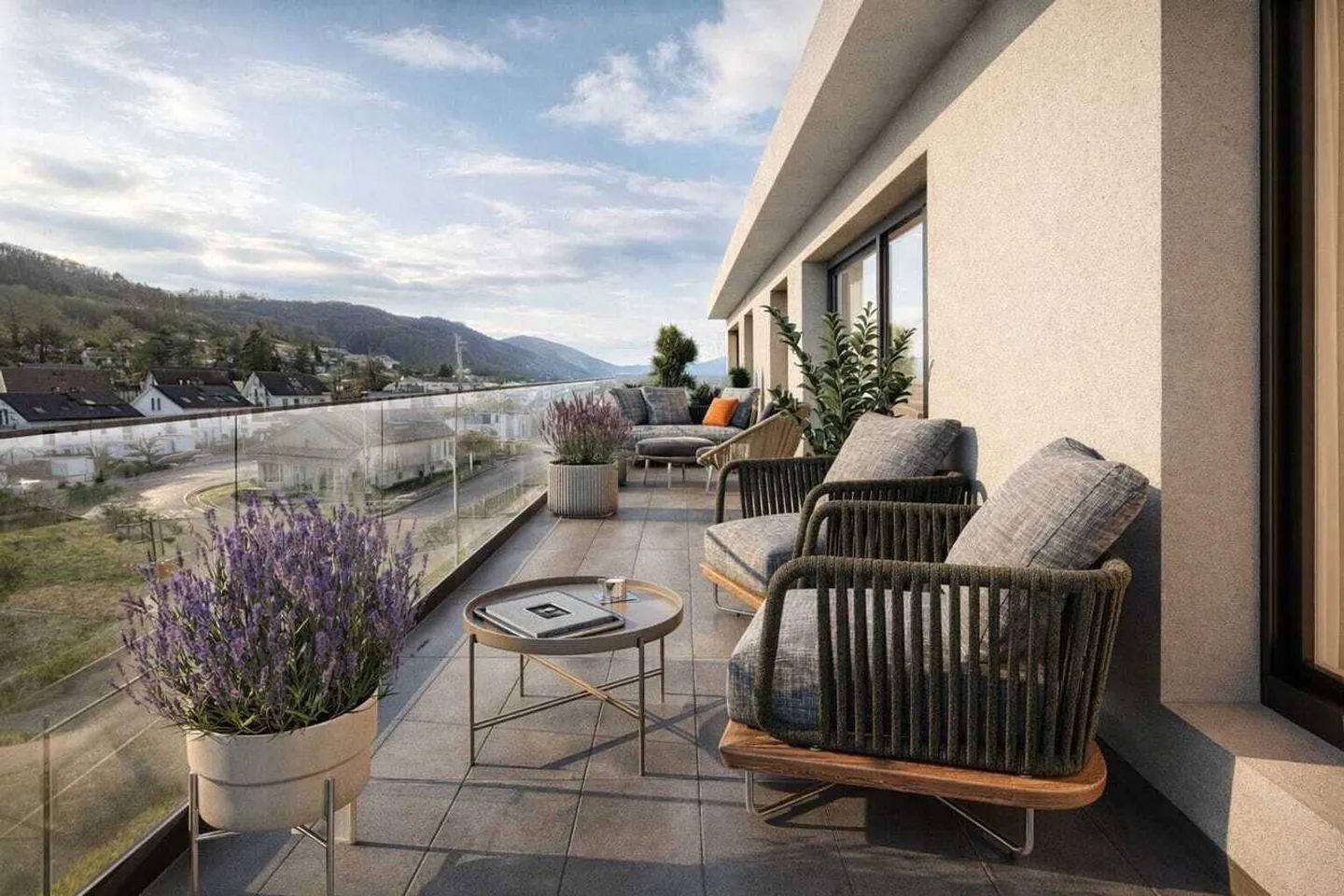 Stylische Attikawohnung in Killwangen - Foto 3 von 12