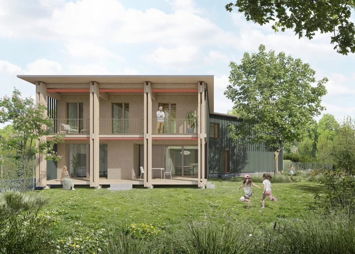 Magnificent terraced house with 4.5 rooms under construction - Photo 1 of 7