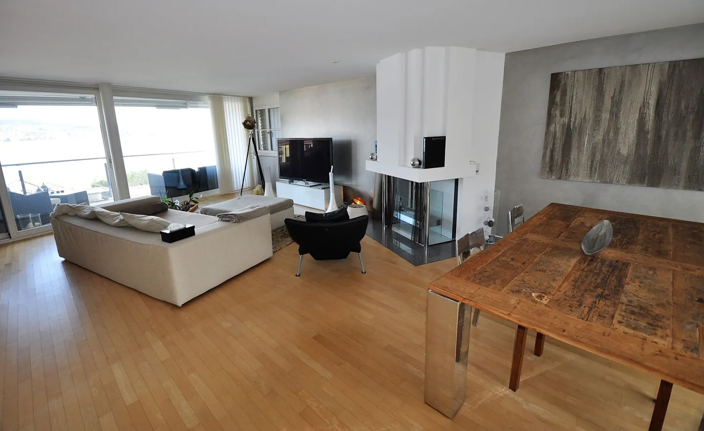 Appartamento 4,5 locali con vista mozzafiato sul lago di Zurigo a Oberrieden - Foto 2 di 12