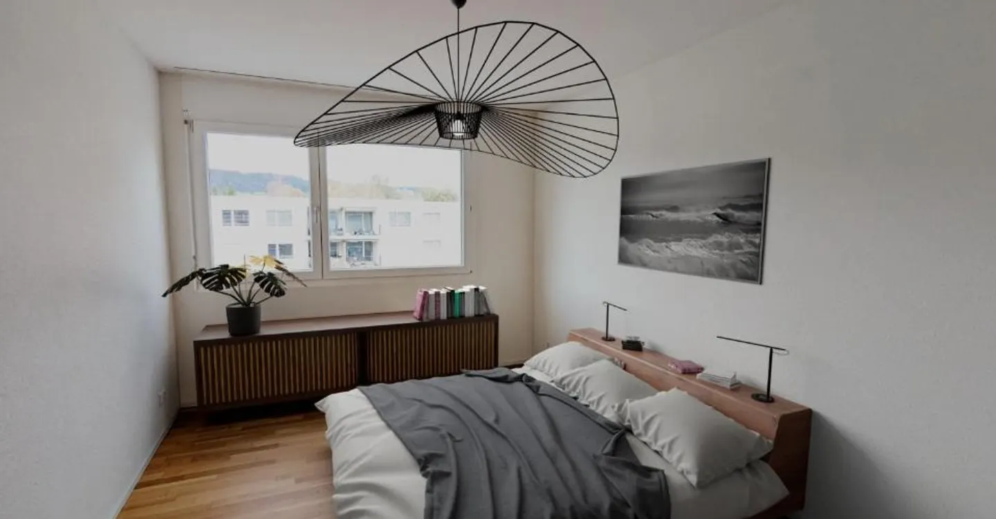 Bright 4.5-room apartment on the 2nd floor with washing column! - Photo 10 of 14