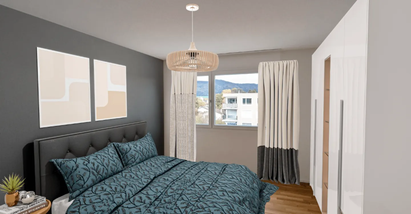 Bright 4.5-room apartment on the 2nd floor with washing column! - Photo 3 of 14