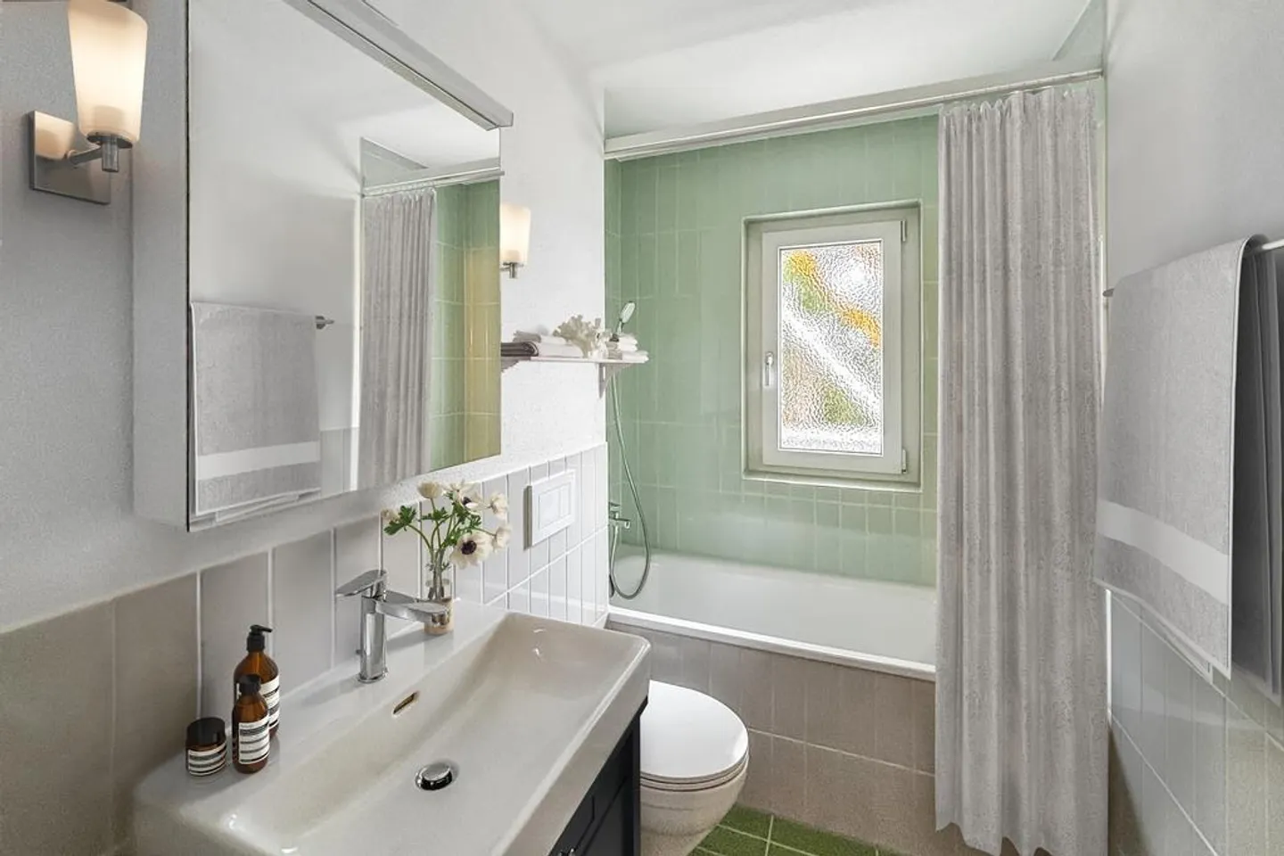 Appartement rénové de 3,5 pièces au rez-de-chaussée dans un emplacement central à Thalwil - Photo 4 sur 5