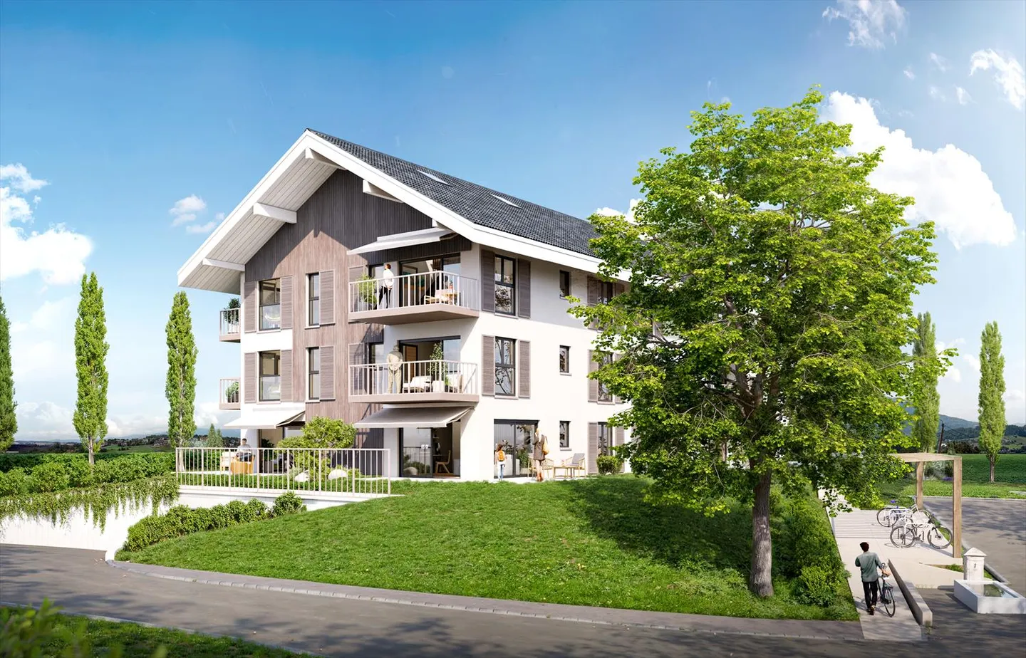 Ufficio vendite a 10 minuti da Estavayer-le-Lac - Foto 1 di 5