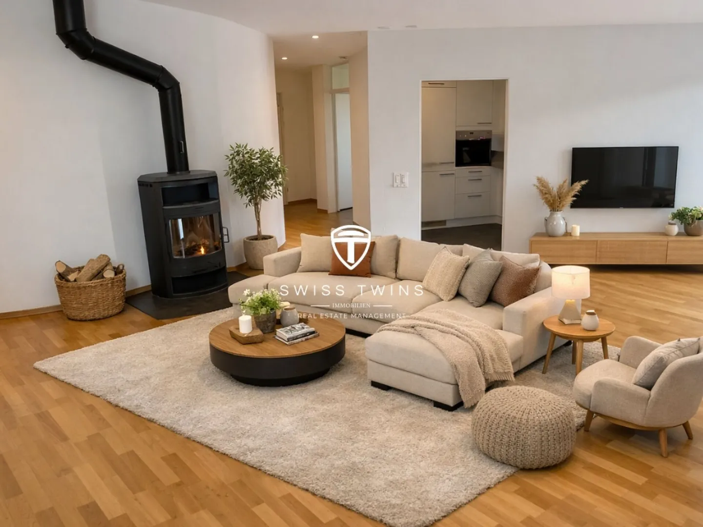 Appartamento esclusivo con terrazza di 4,5 stanze e camino a Zurigo, distretto 7 - Foto 2 di 13