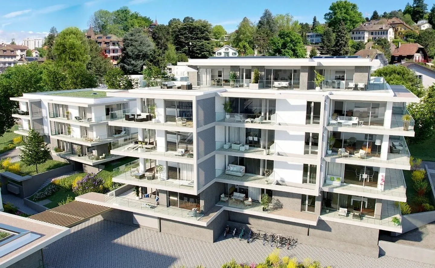 1,5 Zimmer Wohnung im Stadtteil Chailly - Foto 1 von 5