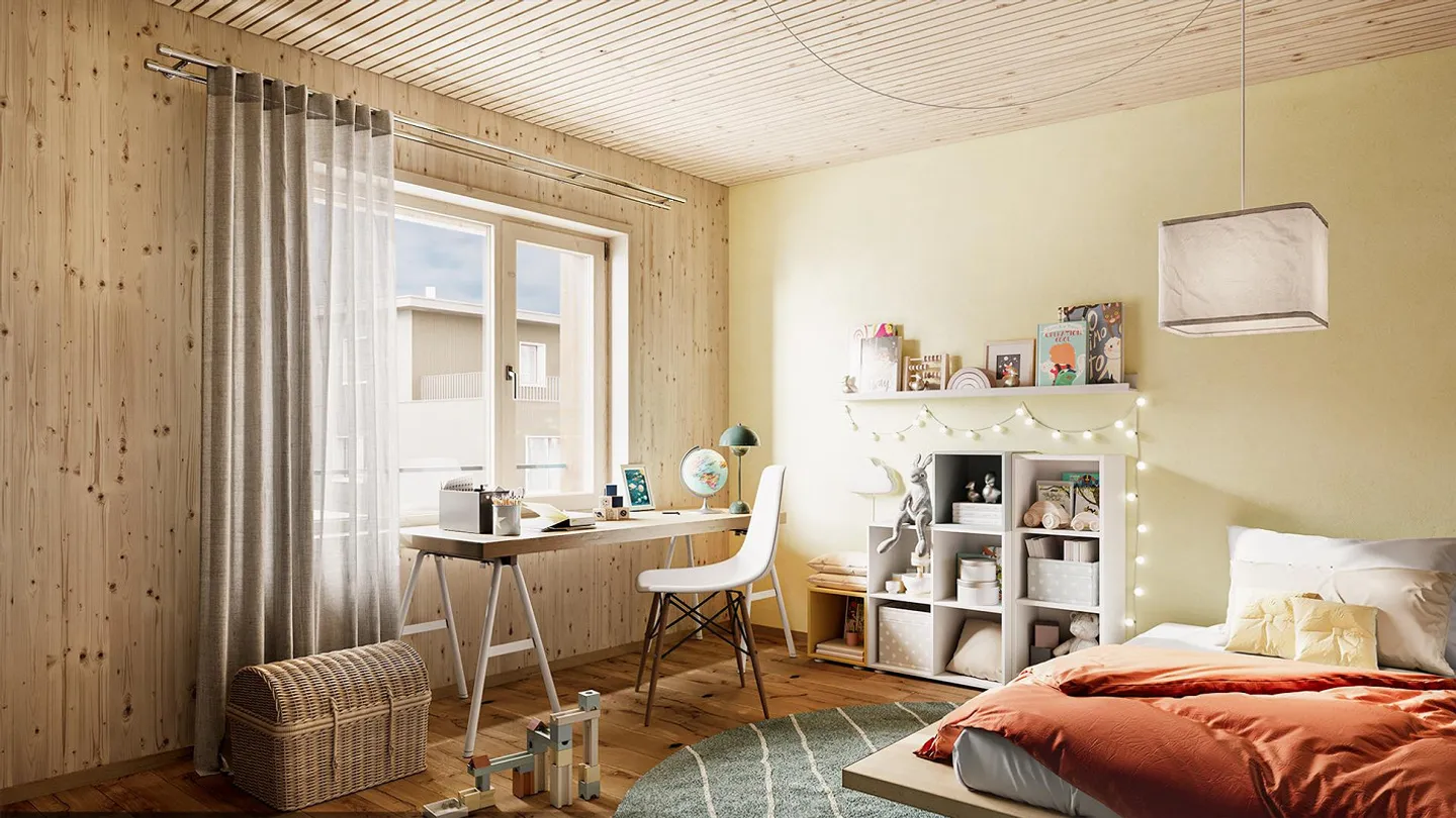 Gesundes, modernes Wohnen in 4.5-Zimmer-Neubau-Wohnung an ruhiger Lage in Wittenwil - Foto 3 von 5