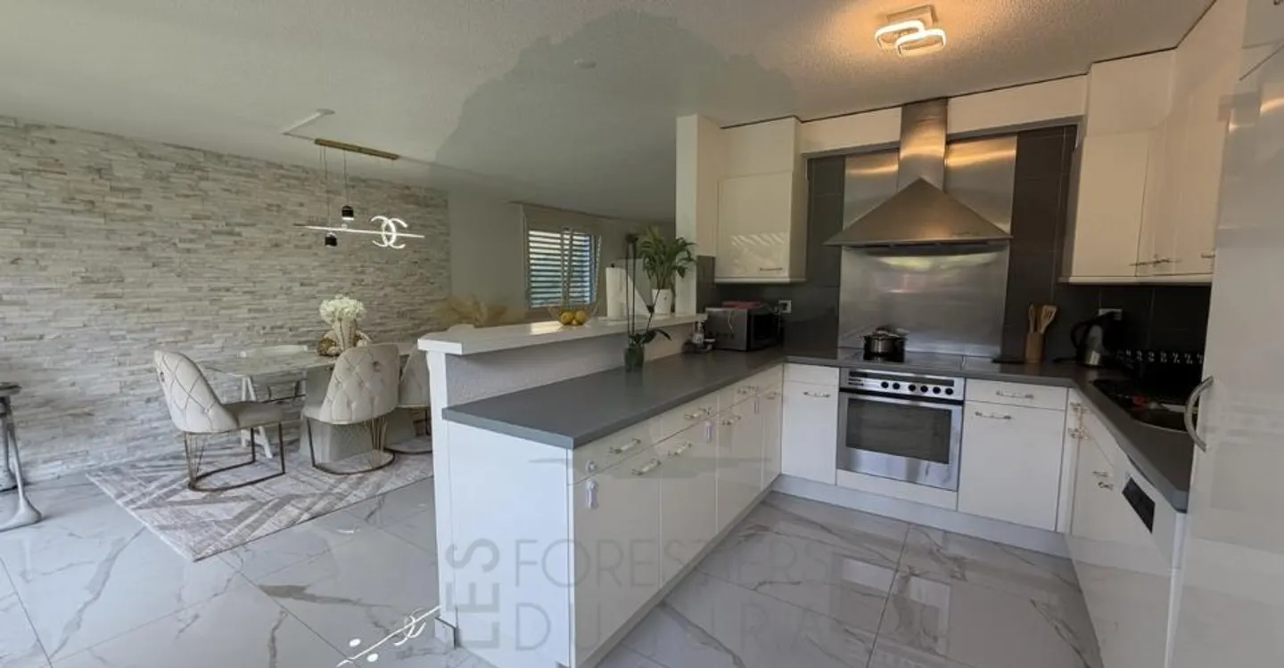 Magnifico appartamento ristrutturato di 5,5 locali con terrazza e vista - Foto 7 di 12