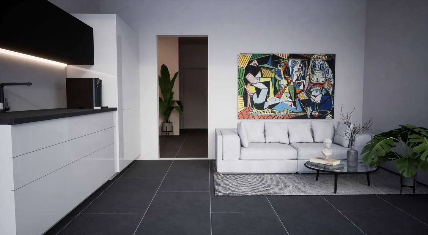 New 2-room senior apartment for sale in Thun, No. 22 on the garden floor - Photo 2 of 13