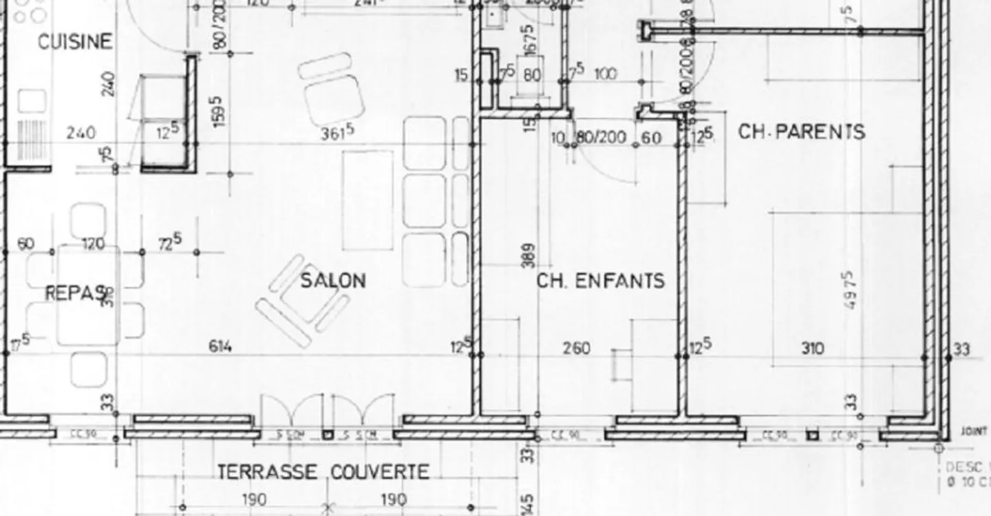 Entièrement rénové, 4.5pces au rez avec terrasse - Foto 4 di 4
