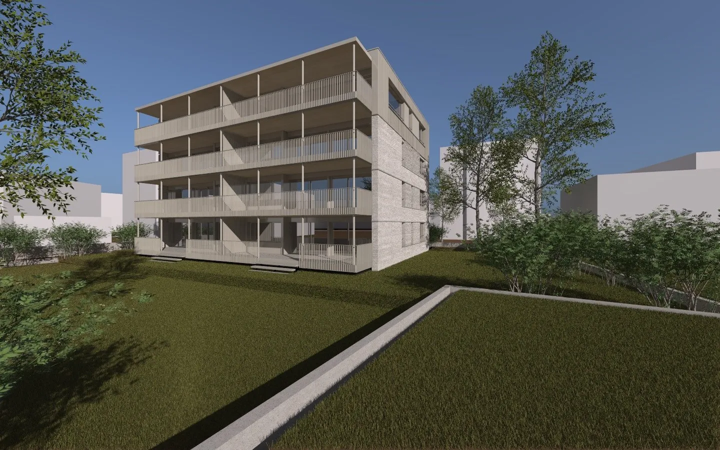 Habitat de 3.5 pièces au rez-de-chaussée - Photo 1 sur 2