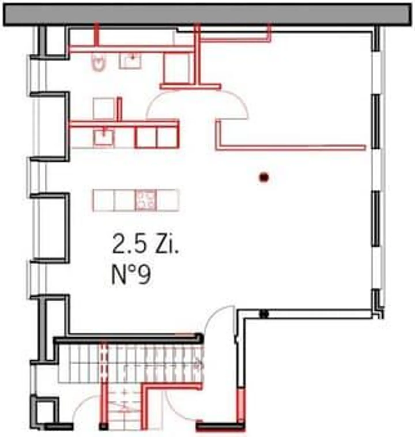 Modern 2.5-room apartment at Kornhausplatz in Bern - Photo 8 of 9