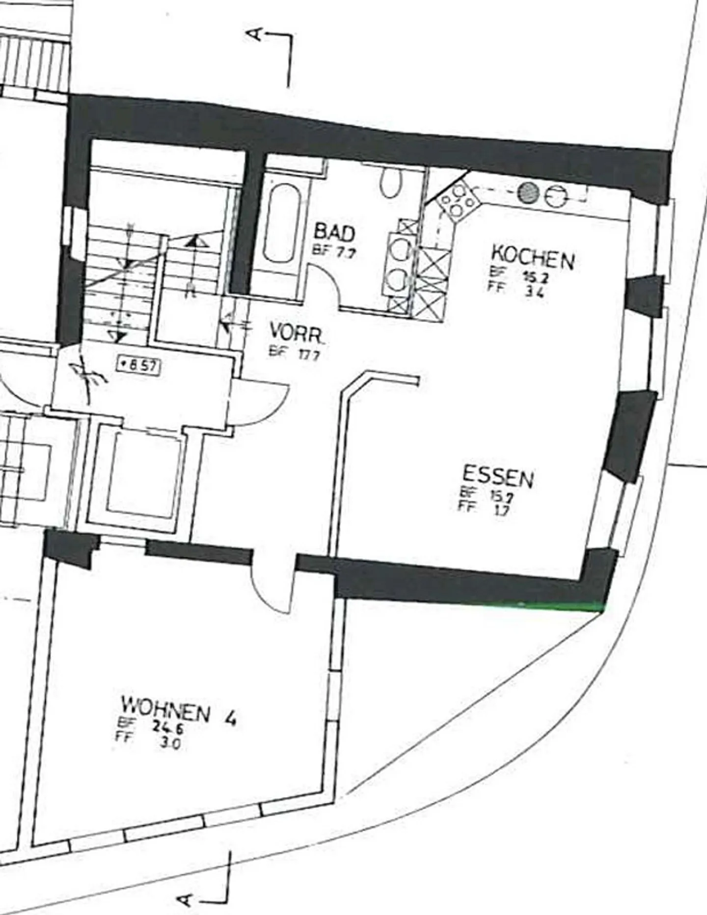Recherche d'un nouveau locataire pour un appartement penthouse exclusif dans la vieille ville de Chur. - Photo 15 sur 16