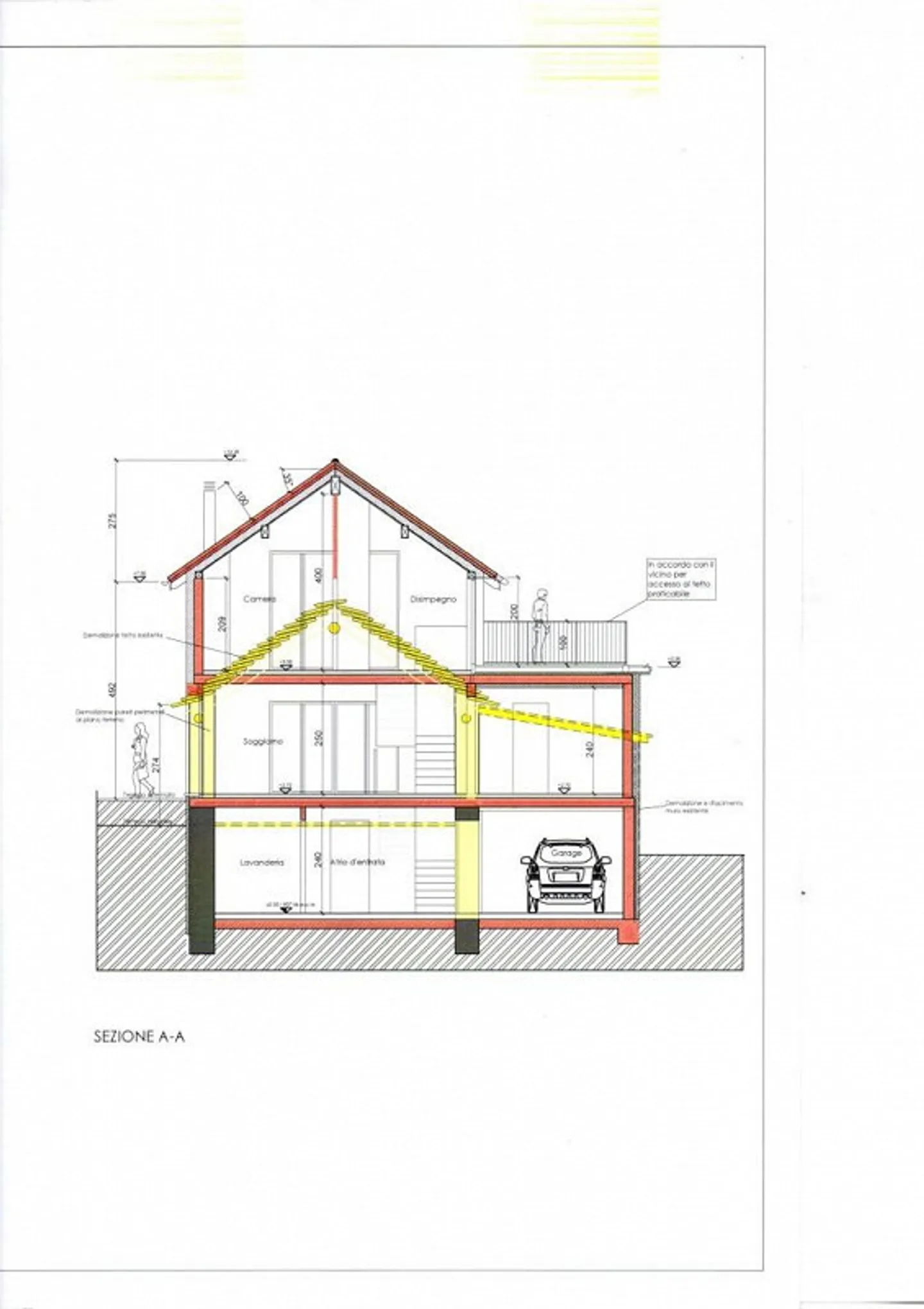 Progetto di costruzione approvato per una casa di 4 locali in una posizione tranquilla e soleggiata ... - Foto 9 di 15
