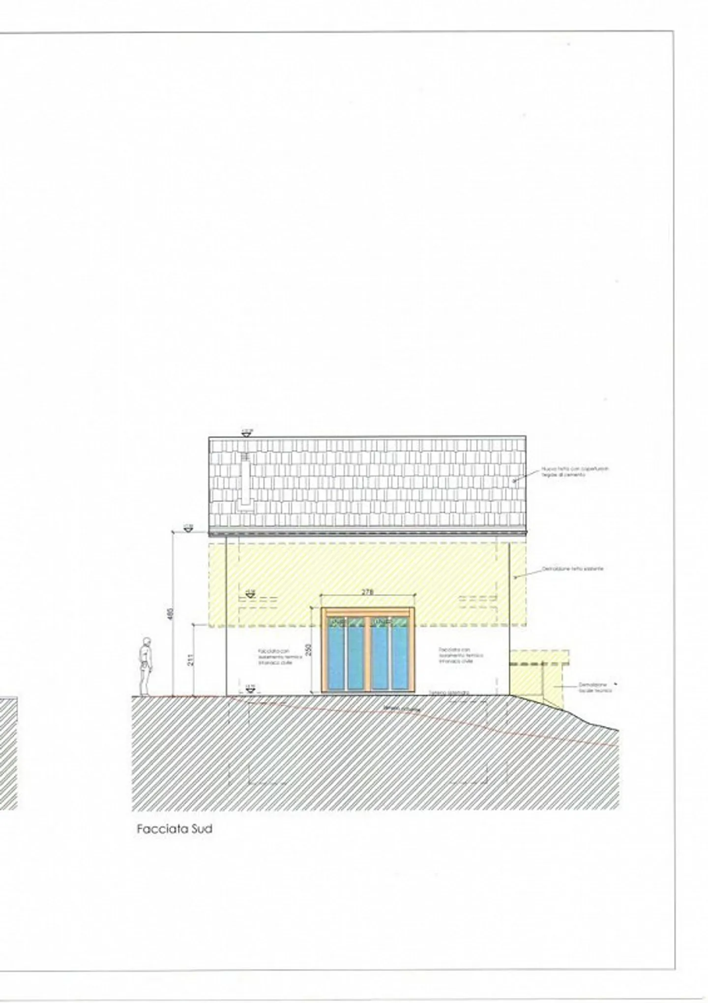 Progetto di costruzione approvato per una casa di 4 locali in una posizione tranquilla e soleggiata ... - Foto 11 di 15