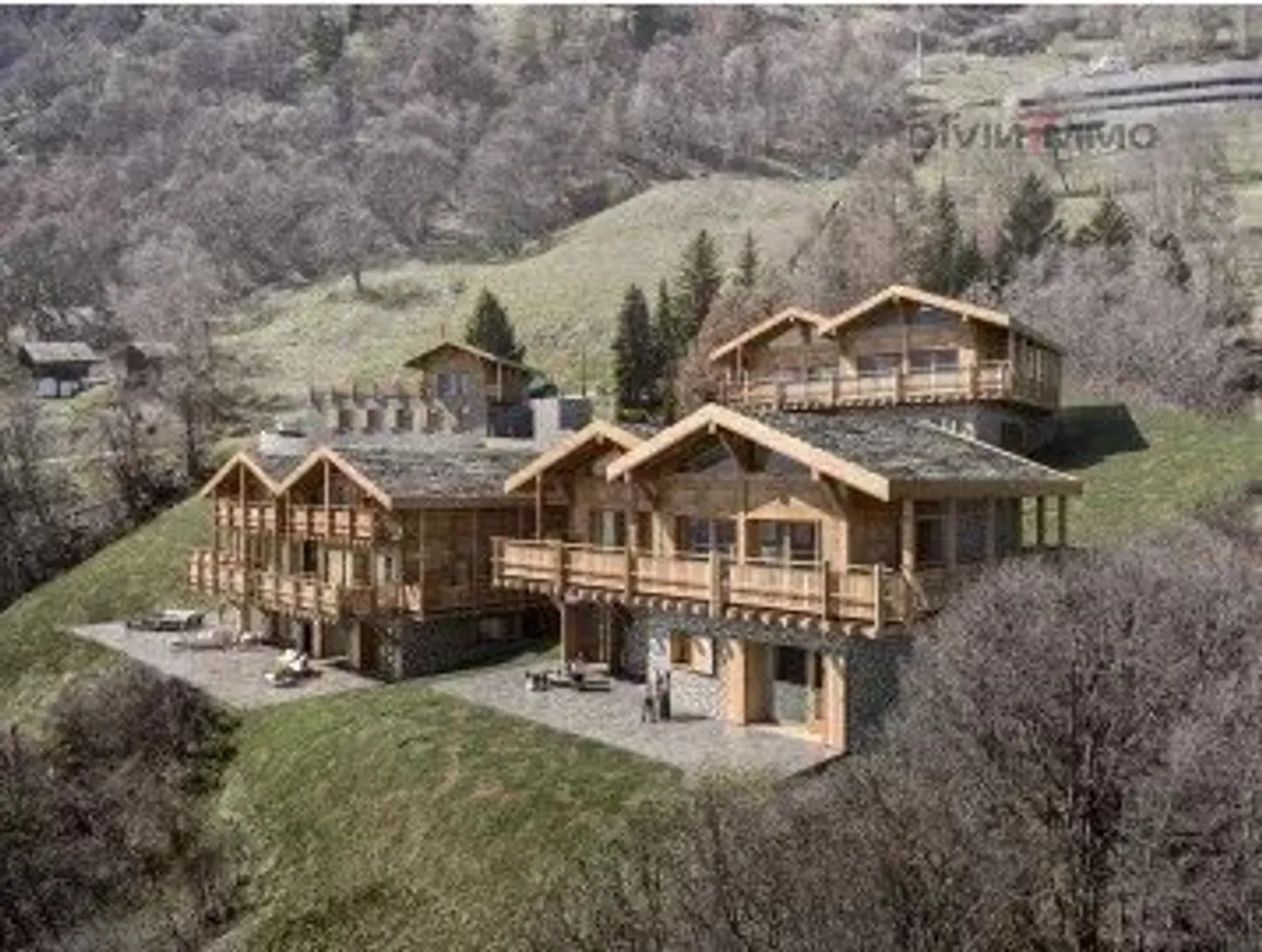5.5-room luxury chalet in a complex with hotel services - Photo 5 of 5