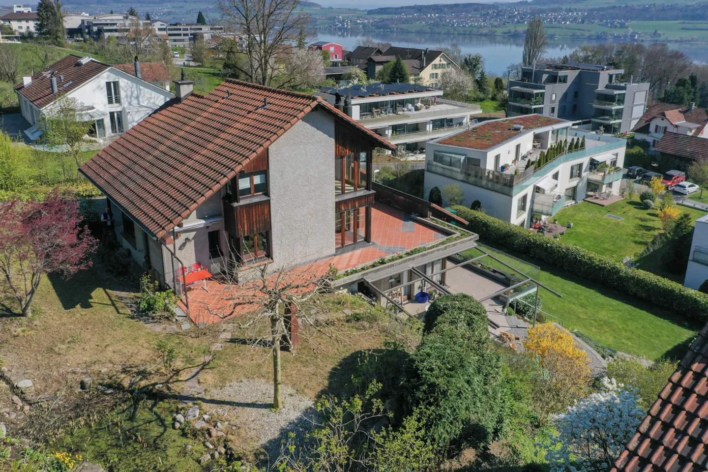 Casa a terrazza 5½ locali con vista lago non ostacolata - Foto 3 di 13