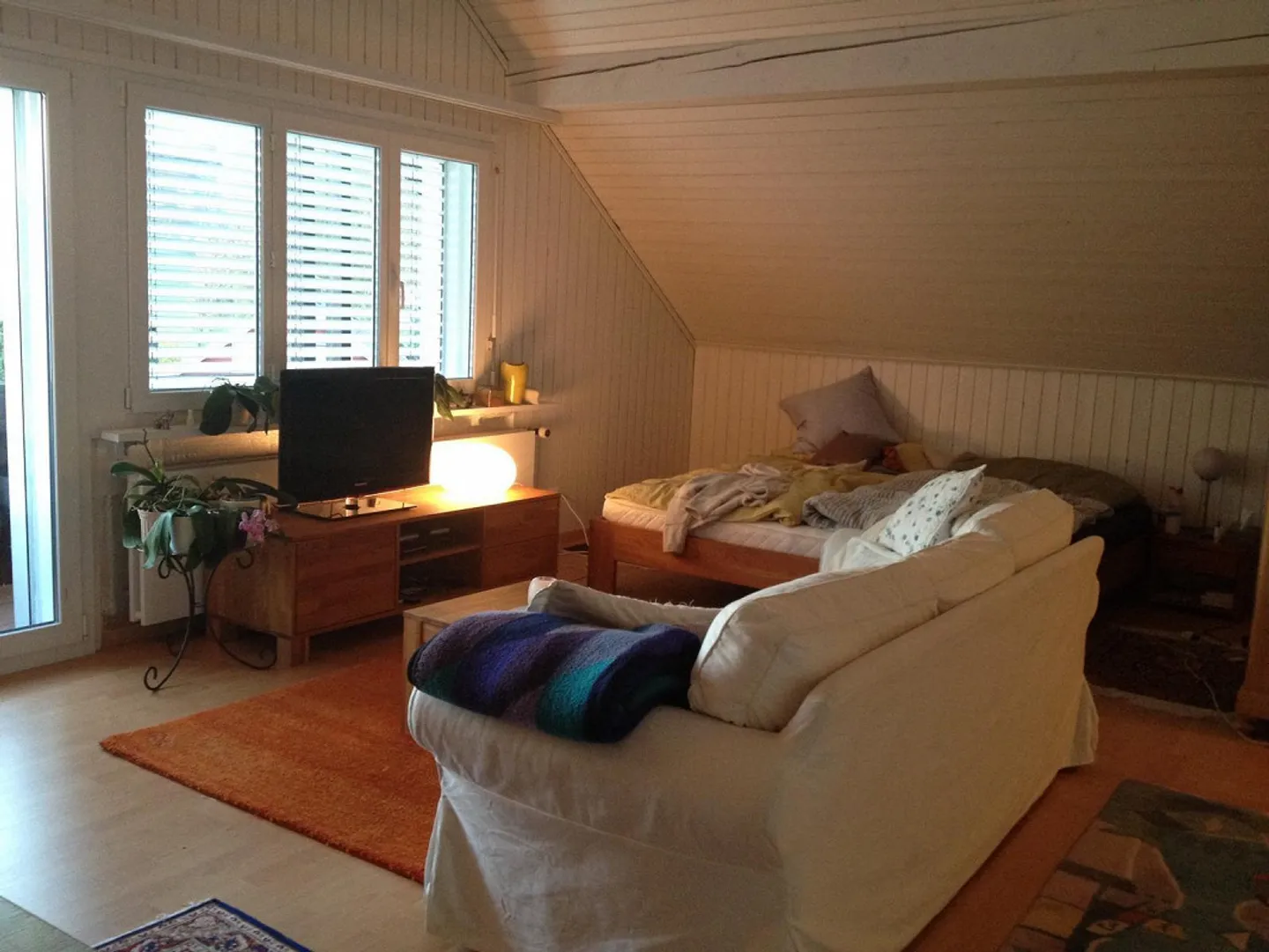 Grosse 1,5-Zimmer-Dachwohnung mit Balkon - Foto 3 von 9