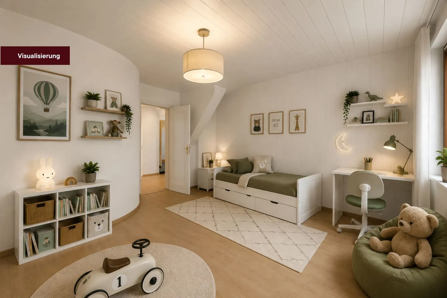 170 m² living experience with character and Valais mountain panorama - Photo 12 of 13