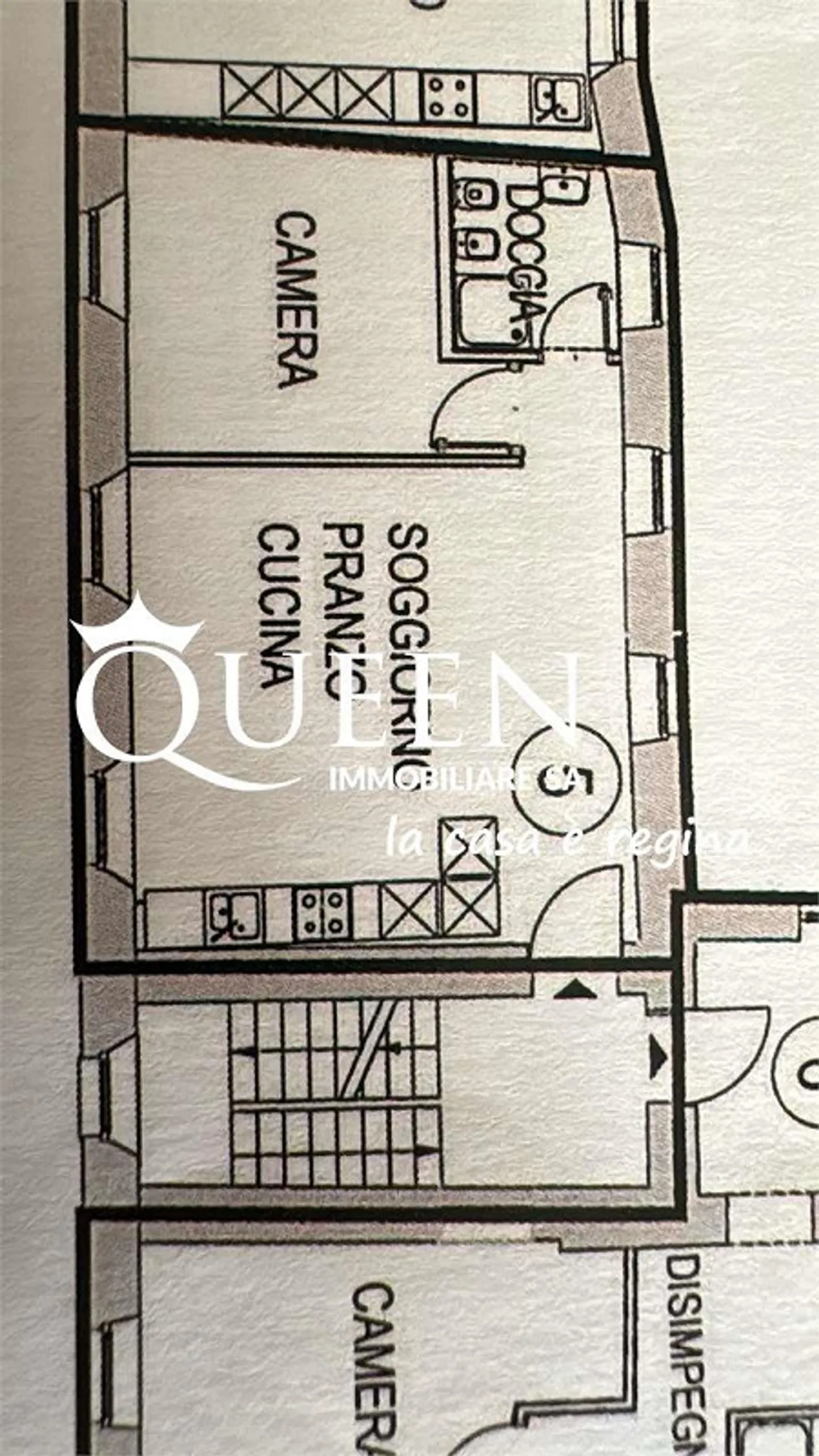 Stabio: helles 2,5-Zimmer-Apartment in einem charakteristischen Innenhof - Foto 7 von 8