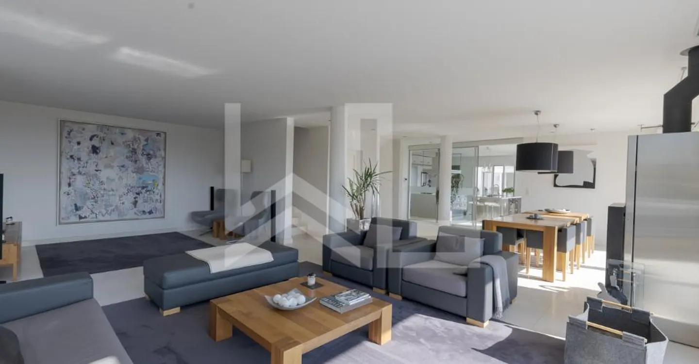 Exceptional contemporary villa with spectacular panorama over the lake - Photo 2 of 10