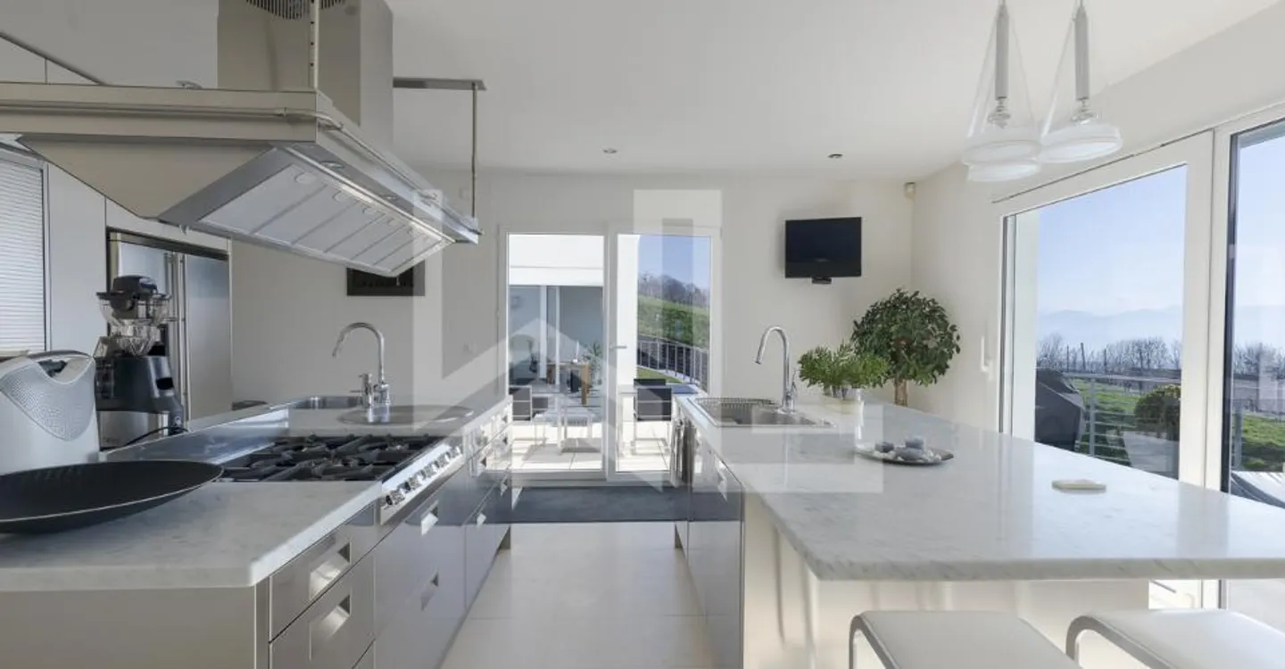 Exceptional contemporary villa with spectacular panorama over the lake - Photo 4 of 10