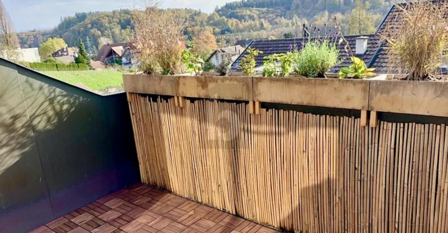 TERRASSE EN SOLEIL AVEC VUE - PROCHE DE L'AARE - Photo 2 sur 6