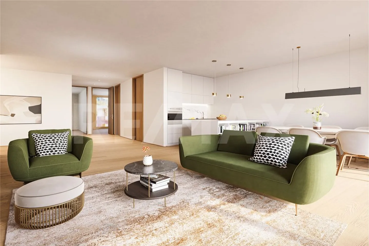 4½ Zimmerwohnung im 2. OG, Nr. 20 - Foto 5 von 12