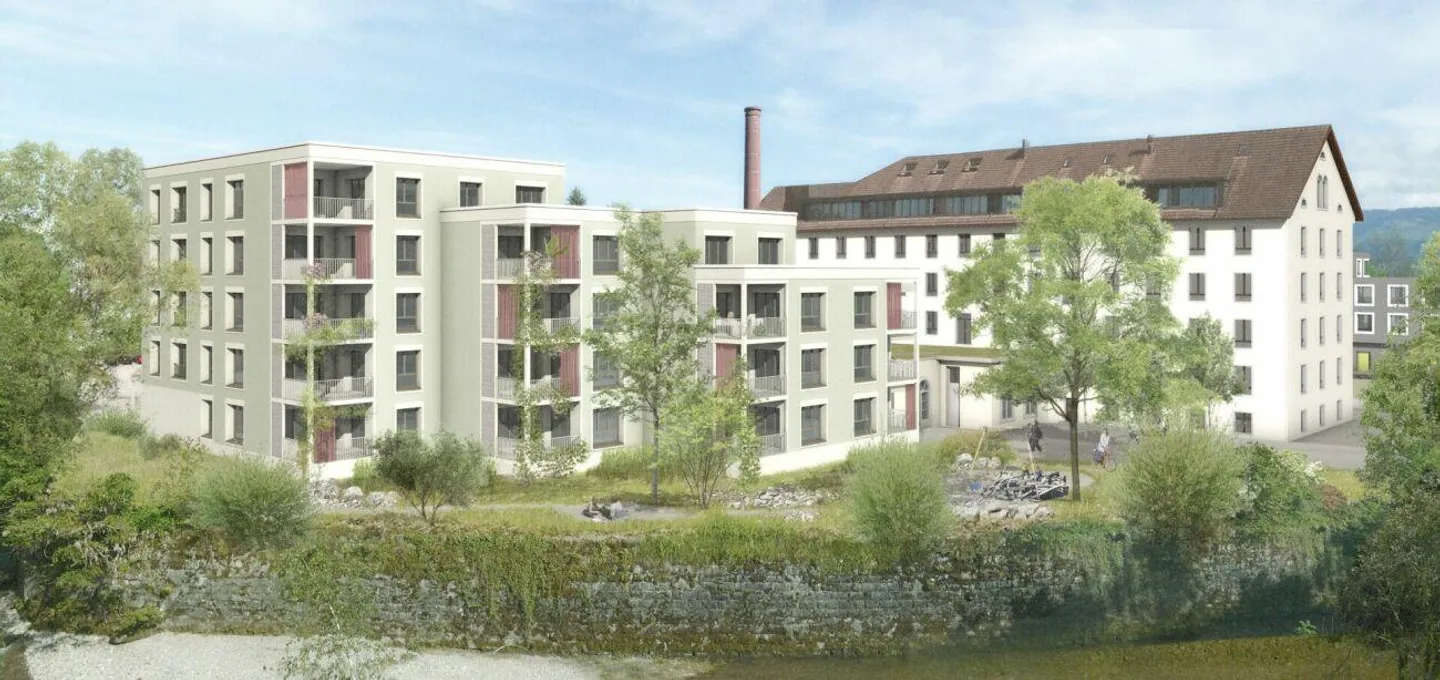 2,5 Zimmerwohnung im Neubau Spinnerei Jona B1.2 - Photo 2 of 11