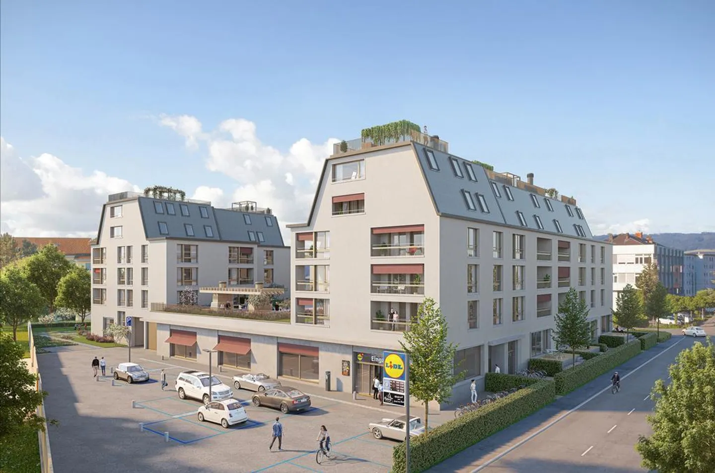Penthouse mit Stadtblick - Foto 1 von 9